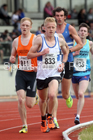 Senior and under-20s mens 5000 metres, North Eastern Track and Fields Champs., Middlesbrough. Photo: David T. Hewitson/Sports for All Pics